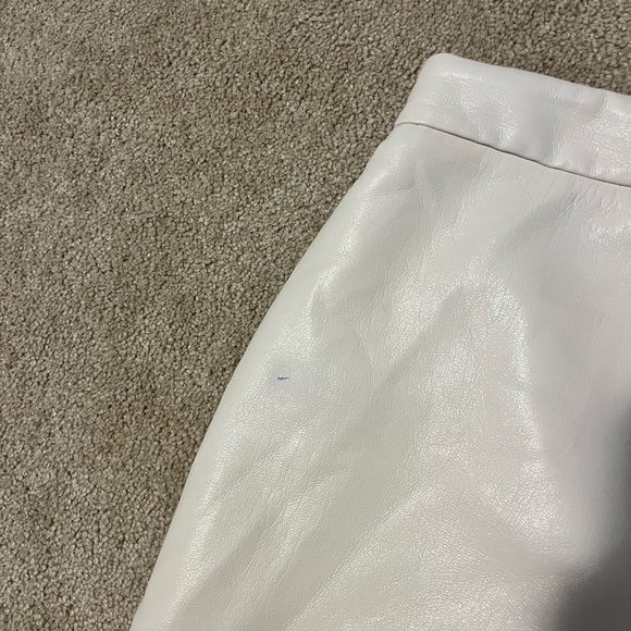 Wilfred patio leather mini skirt - Picture 5 of 6